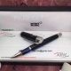 Perfect Replica Montblanc Special Edition Stainless Steel Clip Cap Black Rollerball Pen AAA+ (3)_th.jpg